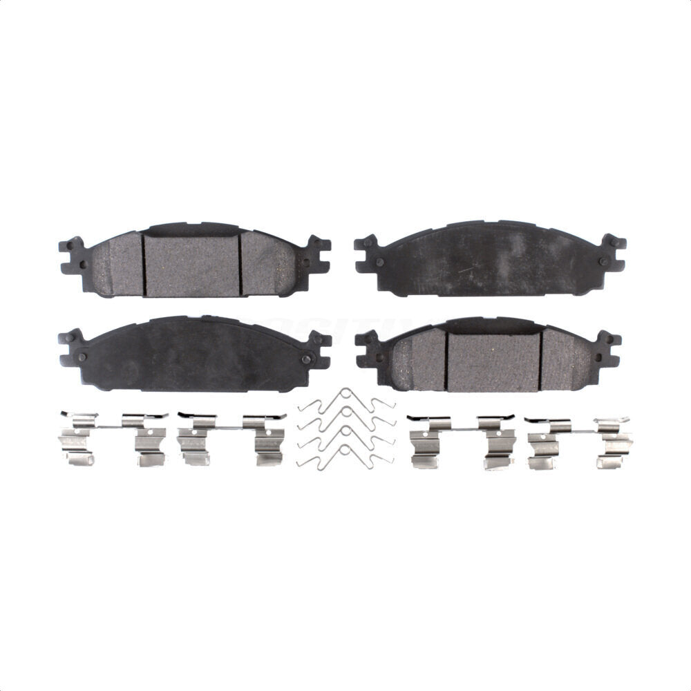 Front Semi-Metallic Disc Brake Pads PPF-D1508 For Ford Explorer Taurus Flex Lincoln MKT MKS