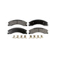 Rear Semi-Metallic Disc Brake Pads PPF-D1565A For Nissan NV2500 TITAN XD NV3500 NV1500