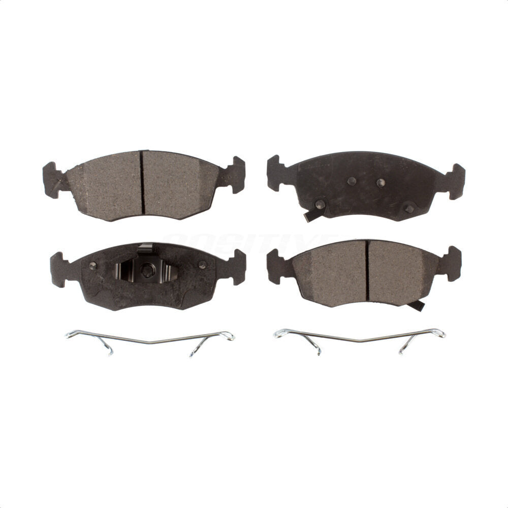 Front Semi-Metallic Disc Brake Pads PPF-D1568 For Fiat 500