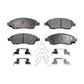Front Semi-Metallic Disc Brake Pads PPF-D1592 For Nissan Versa Note Micra