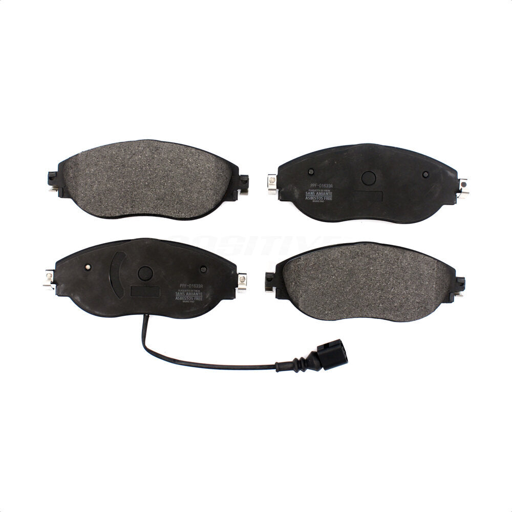 Front Semi-Metallic Disc Brake Pads PPF-D1633A For Volkswagen Tiguan Jetta GTI CC Audi Golf R S3 Q3 Arteon