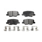 Rear Semi-Metallic Disc Brake Pads PPF-D1679 For Mazda 3 Mitsubishi Outlander Sport 6 PHEV RVR