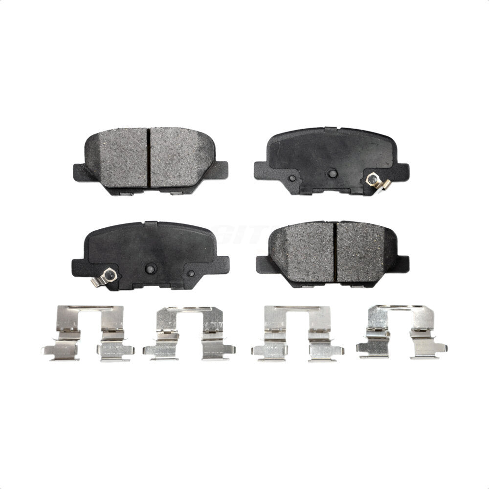 Rear Semi-Metallic Disc Brake Pads PPF-D1679 For Mazda 3 Mitsubishi Outlander Sport 6 PHEV RVR