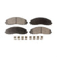 Front Semi-Metallic Disc Brake Pads PPF-D1680 For Ford F-250 Super Duty F-350 F-450