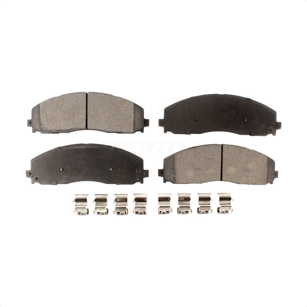Front Semi-Metallic Disc Brake Pads PPF-D1680 For Ford F-250 Super Duty F-350 F-450