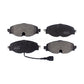 Front Semi-Metallic Disc Brake Pads PPF-D1760A For Volkswagen Jetta Audi GTI A3 Golf SportWagen Quattro Alltrack e-Golf Sportback e-tron TT Taos Passat
