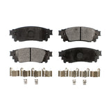Rear Semi-Metallic Disc Brake Pads PPF-D1805 For Toyota Camry RAV4 Lexus NX200t C-HR NX300 ES350 Avalon NX300h ES300h UX250h UX200 ES250 Venza Corolla Cross