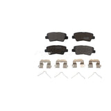 Rear Semi-Metallic Disc Brake Pads PPF-D1812 For Hyundai Elantra Kia Soul Niro Accent Rio Ioniq EV Venue Rondo