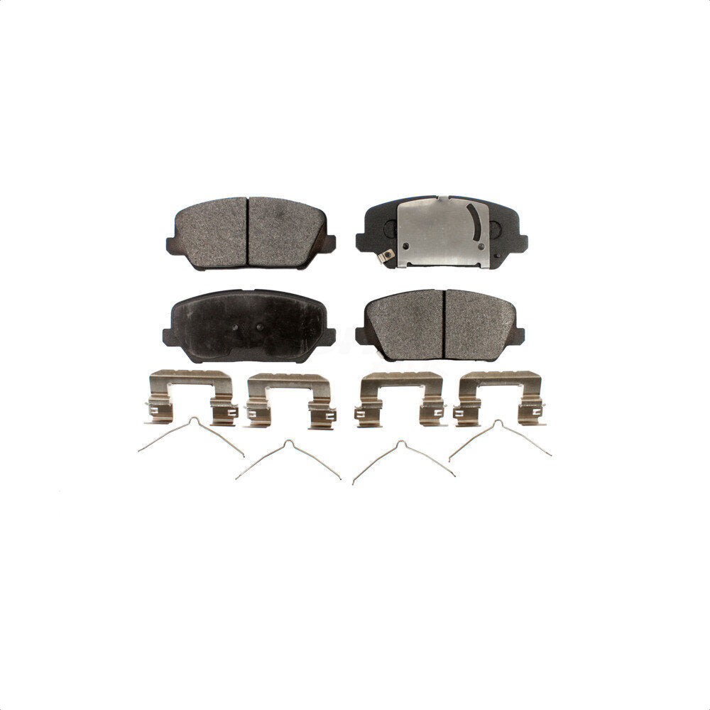 Front Semi-Metallic Disc Brake Pads PPF-D1827 For Kia Forte Hyundai Veloster Forte5