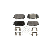 Front Semi-Metallic Disc Brake Pads PPF-D1828 For Kia Forte Hyundai Veloster Elantra GT Forte5 Koup