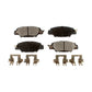 Rear Semi-Metallic Disc Brake Pads PPF-D1846 For Mazda CX-5