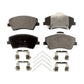 Front Semi-Metallic Disc Brake Pads PPF-D1912 For Hyundai Elantra Kia Niro Ioniq