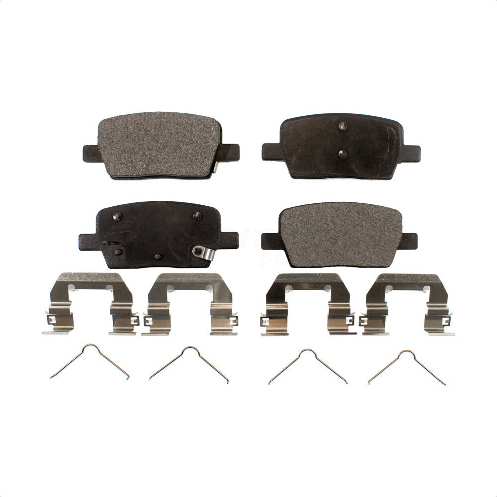 Rear Semi-Metallic Disc Brake Pads PPF-D1914 For Chevrolet Traverse GMC Acadia Cadillac Camaro XT5 Buick Enclave Blazer CT6 XT6