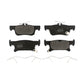 Rear Semi-Metallic Disc Brake Pads PPF-D2025 For 2016-2019 Buick Envision With 288mm Diameter Rotor