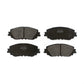 Front Semi-Metallic Disc Brake Pads PPF-D2076 For Toyota Camry RAV4 Lexus C-HR ES350 Avalon ES300h UX250h UX200 ES250 Venza Corolla Cross