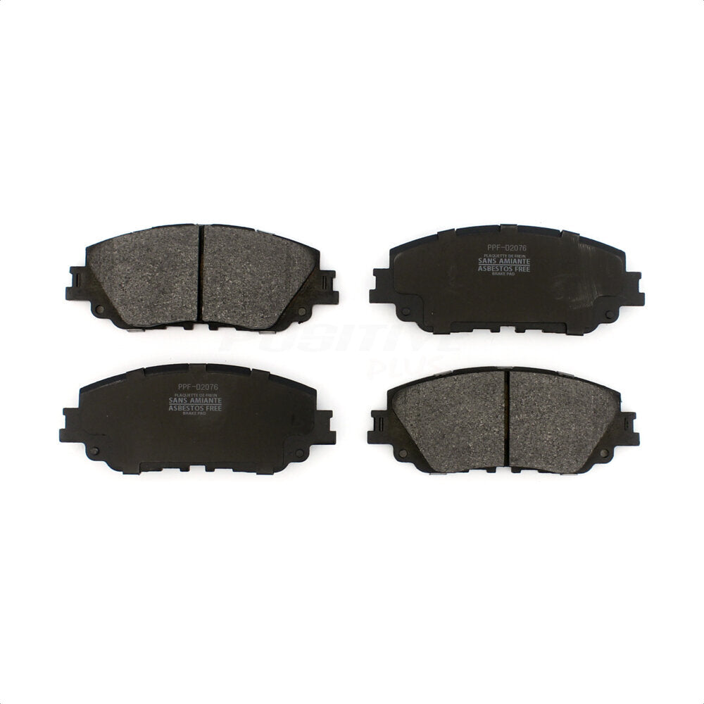 Front Semi-Metallic Disc Brake Pads PPF-D2076 For Toyota Camry RAV4 Lexus C-HR ES350 Avalon ES300h UX250h UX200 ES250 Venza Corolla Cross