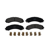 Rear Semi-Metallic Disc Brake Pads PPF-D2224 For 2019-2022 Ram 3500 With Dual Wheels