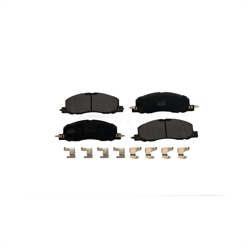 Front Semi-Metallic Disc Brake Pads PPF-D2230 For Ford Explorer Lincoln Aviator With 345mm Diameter Rotor Standard Brakes