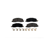 Front Semi-Metallic Disc Brake Pads PPF-D2230 For Ford Explorer Lincoln Aviator With 345mm Diameter Rotor Standard Brakes