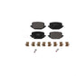 Rear Semi-Metallic Disc Brake Pads PPF-D2231 For Ford Explorer Lincoln Aviator Police Interceptor Utility