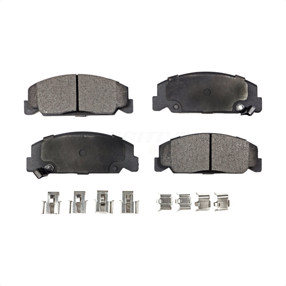 Front Semi-Metallic Disc Brake Pads PPF-D273 For Honda Civic del Sol CRX Accord