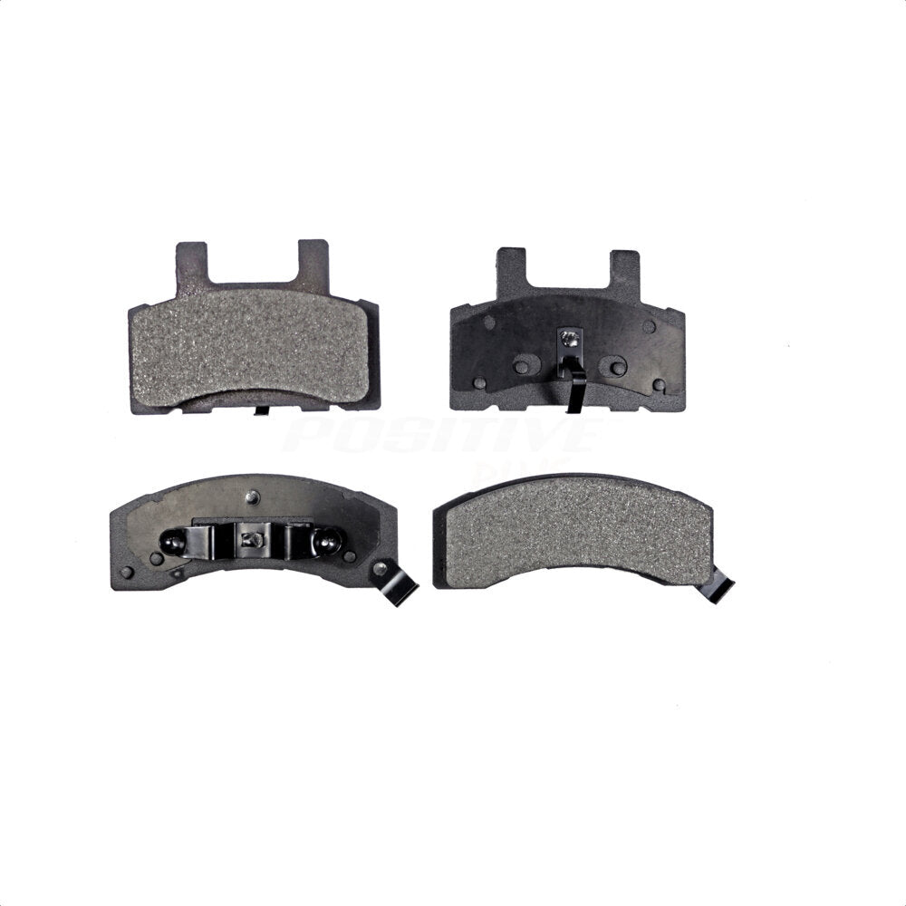 Front Semi-Metallic Disc Brake Pads PPF-D370 For Chevrolet GMC Dodge Tahoe K2500 Ram 2500 C2500 K1500 Suburban C3500 K3500 Express 3500 C1500 Savana Yukon R2500 C35