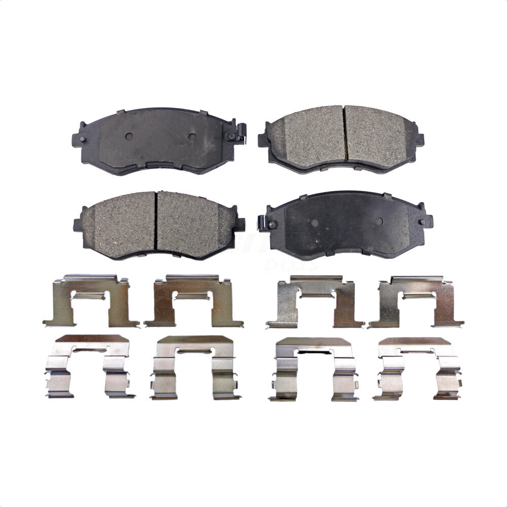 Front Semi-Metallic Disc Brake Pads PPF-D462 For Nissan Sentra 240SX Stanza INFINITI G20 Axxess