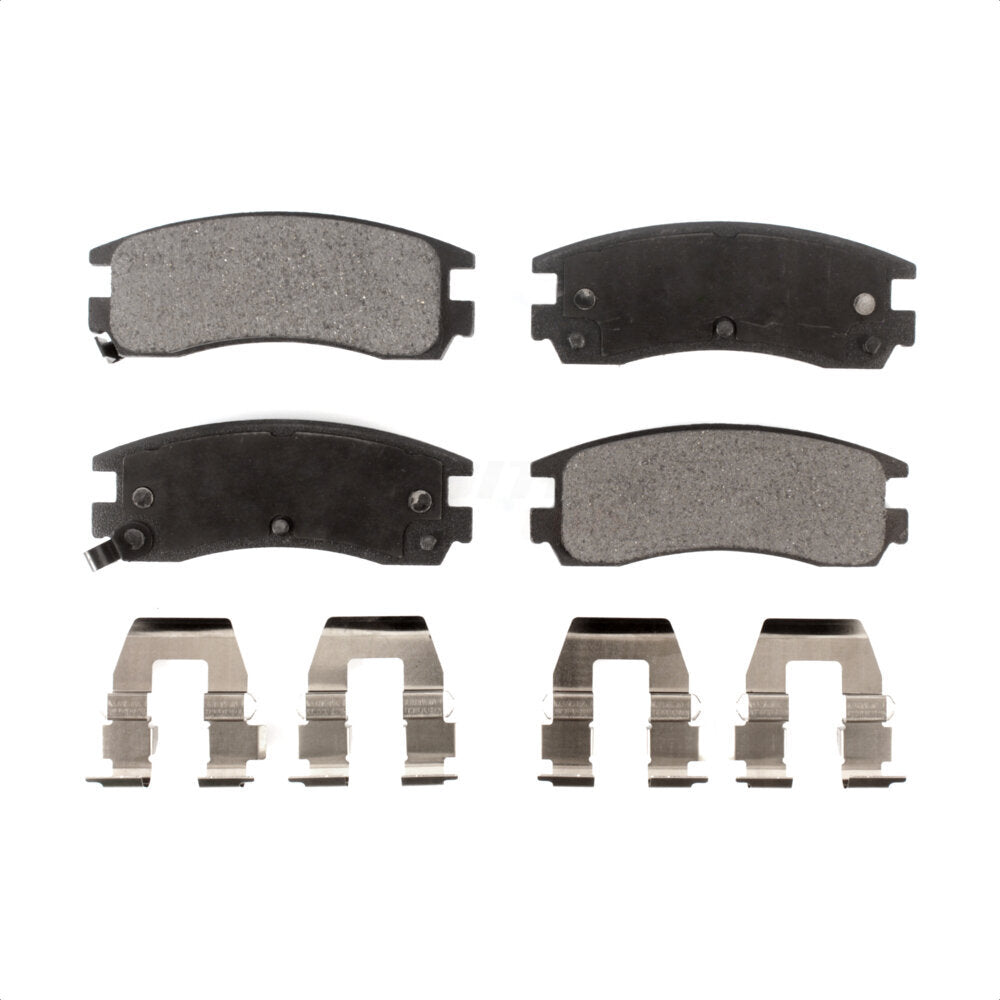 Rear Semi-Metallic Disc Brake Pads PPF-D508 For Buick LeSabre Cadillac DeVille Park Avenue Chevrolet Saturn Lumina Pontiac Bonneville Oldsmobile Eldorado SL2 Monte Carlo Seville Aurora SL1 Regal Grand