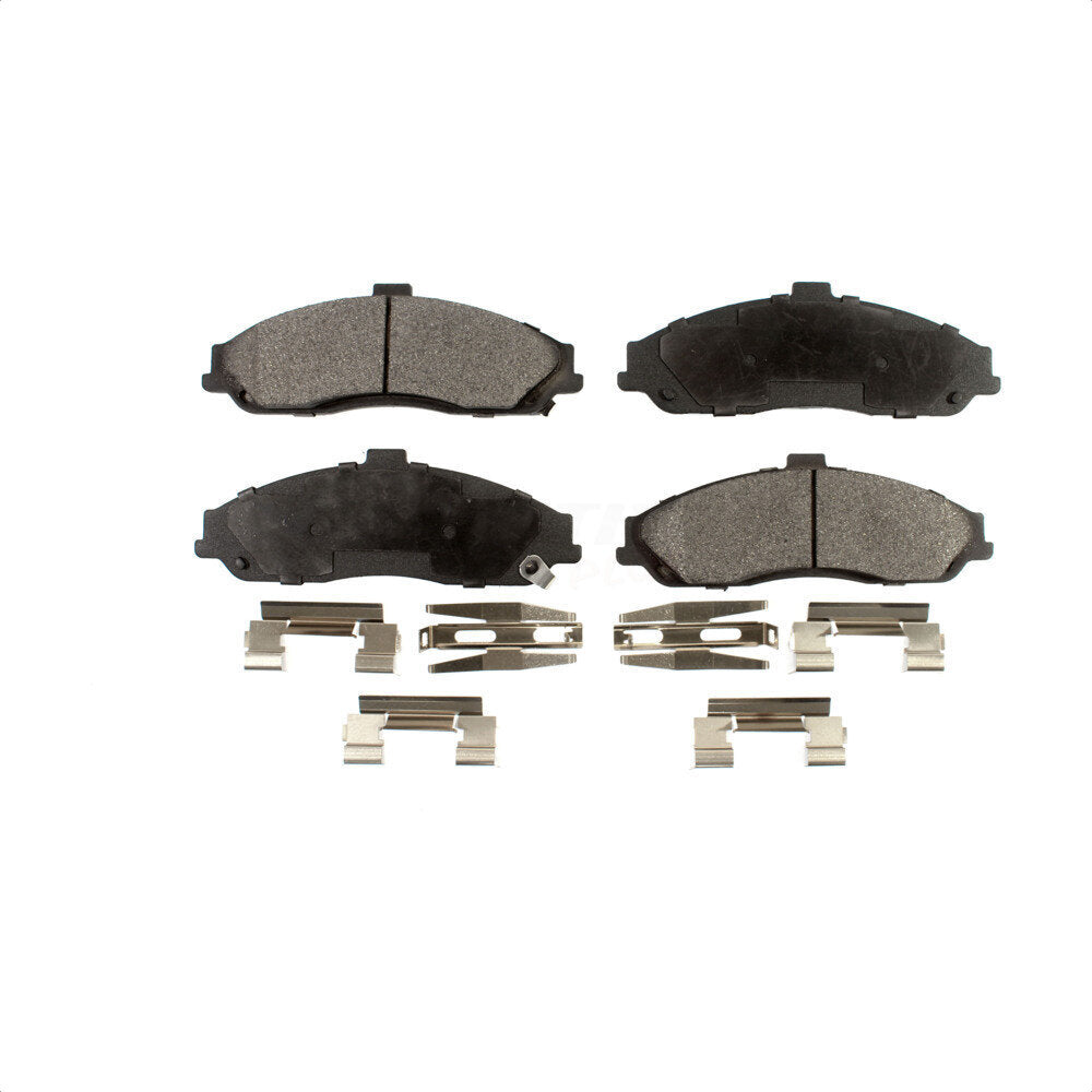 Front Semi-Metallic Disc Brake Pads PPF-D731 For Chevrolet Corvette Pontiac GTO Cadillac XLR