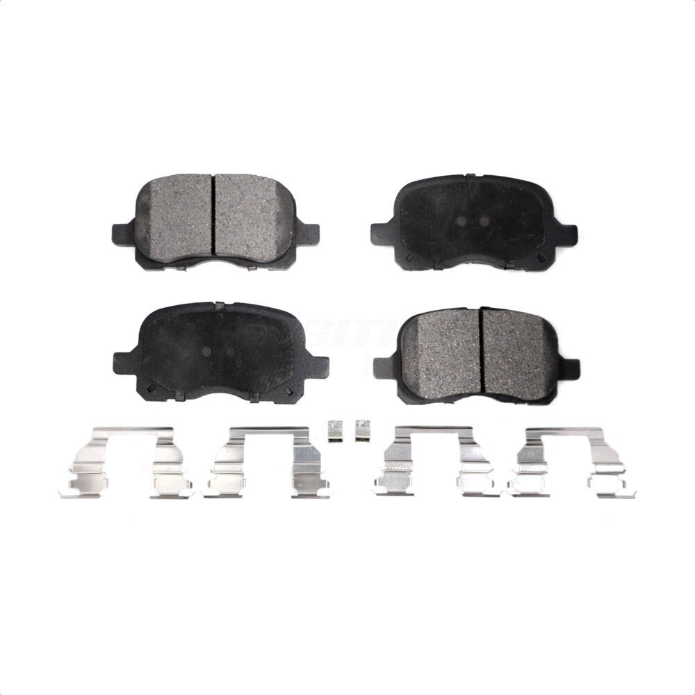 Front Semi-Metallic Disc Brake Pads PPF-D741 For 1998-2002 Toyota Corolla Chevrolet Prizm