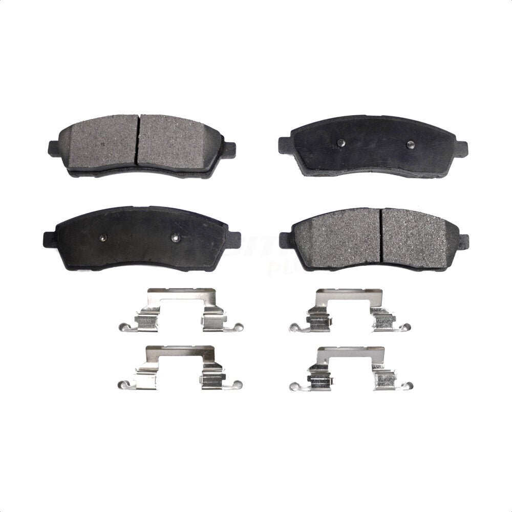Rear Semi-Metallic Disc Brake Pads PPF-D757 For Ford F-250 Super Duty F-350 Excursion
