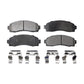 Front Semi-Metallic Disc Brake Pads PPF-D833 For Ford Ranger Explorer Saturn Vue Sport Trac Chevrolet Equinox Mercury Mountaineer Pontiac Torrent Mazda B2300 B3000 B4000