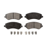 Front Semi-Metallic Disc Brake Pads PPF-D856 For Dodge Jeep Liberty Grand Caravan Chrysler Town & Country Voyager