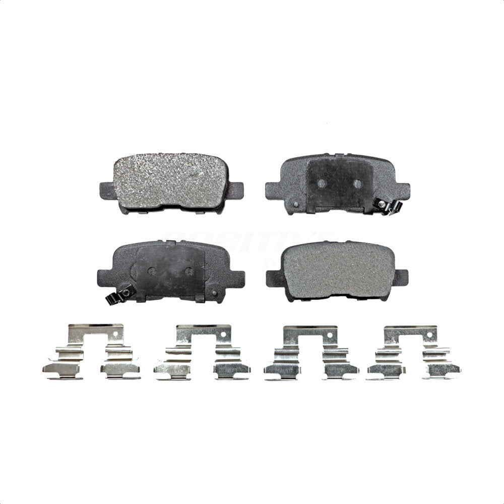 Rear Semi-Metallic Disc Brake Pads PPF-D865 For Honda Pilot Odyssey Acura MDX