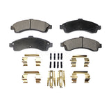 Front Semi-Metallic Disc Brake Pads PPF-D882 For Chevrolet Trailblazer GMC Envoy EXT XL Buick Rainier Oldsmobile Bravada XUV SSR Isuzu Ascender Saab 9-7x
