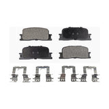 Rear Semi-Metallic Disc Brake Pads PPF-D885 For Toyota Camry Lexus Highlander ES330 ES300