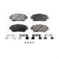 Front Semi-Metallic Disc Brake Pads PPF-D906 For Toyota Tacoma Sienna Camry Lexus Avalon Solara ES330 ES300