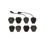 Semi-Metallic Disc Brake Pads PPF-D912A For Audi Volkswagen Passat A4 Quattro A6 Allroad S4 A8 RS6 S6