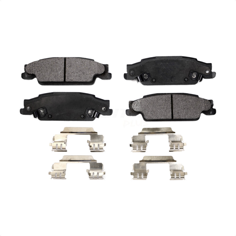 Rear Semi-Metallic Disc Brake Pads PPF-D922 For Cadillac Pontiac Grand Prix CTS STS