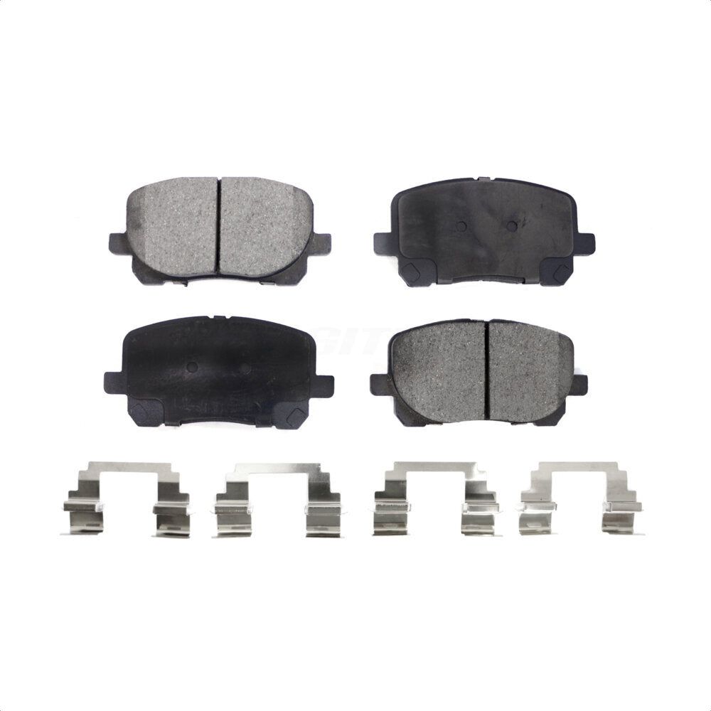 Front Semi-Metallic Disc Brake Pads PPF-D923 For 2003-2008 Toyota Corolla Matrix Pontiac Vibe