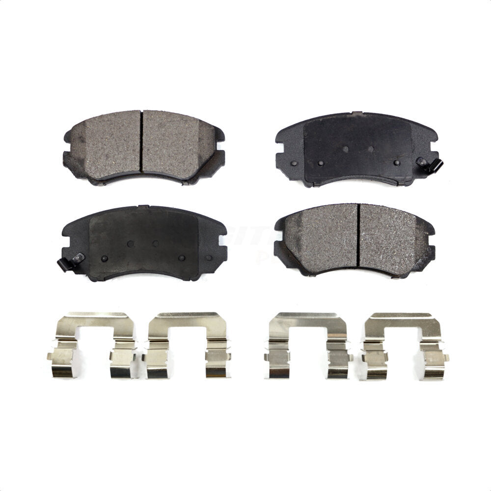 Front Semi-Metallic Disc Brake Pads PPF-D924 For Hyundai Kia Sonata Soul Elantra Optima Sportage Tucson Tiburon Azera Amanti Magentis