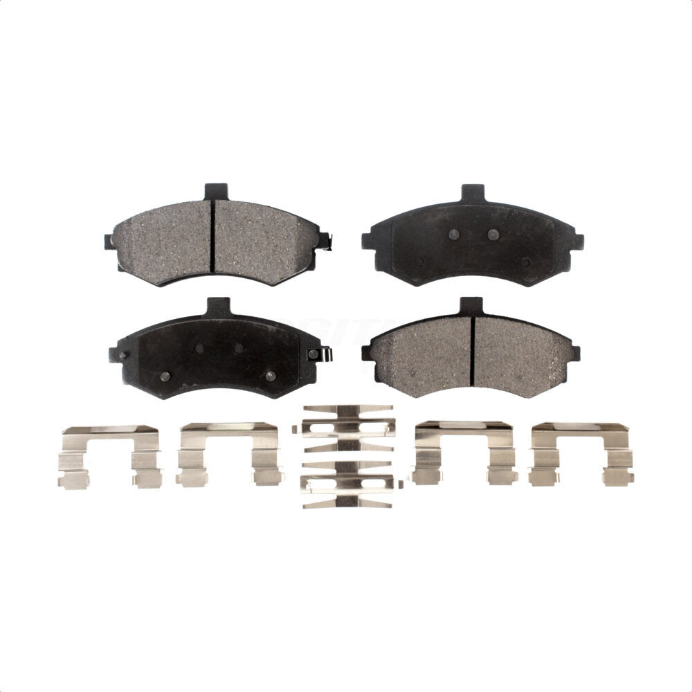 Front Semi-Metallic Disc Brake Pads PPF-D941 For Hyundai Elantra