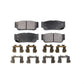 Rear Semi-Metallic Disc Brake Pads PPF-D954 For Kia Sorento Sedona Hyundai Entourage