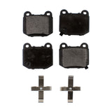 Rear Semi-Metallic Disc Brake Pads PPF-D961 For Subaru Impreza Nissan 350Z INFINITI G35 Mitsubishi Lancer WRX STI BRZ Toyota 86