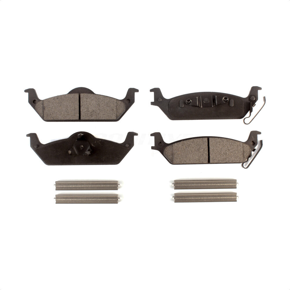 Rear Semi-Metallic Disc Brake Pads PPF-D963 For 2002-2004 Dodge Dakota