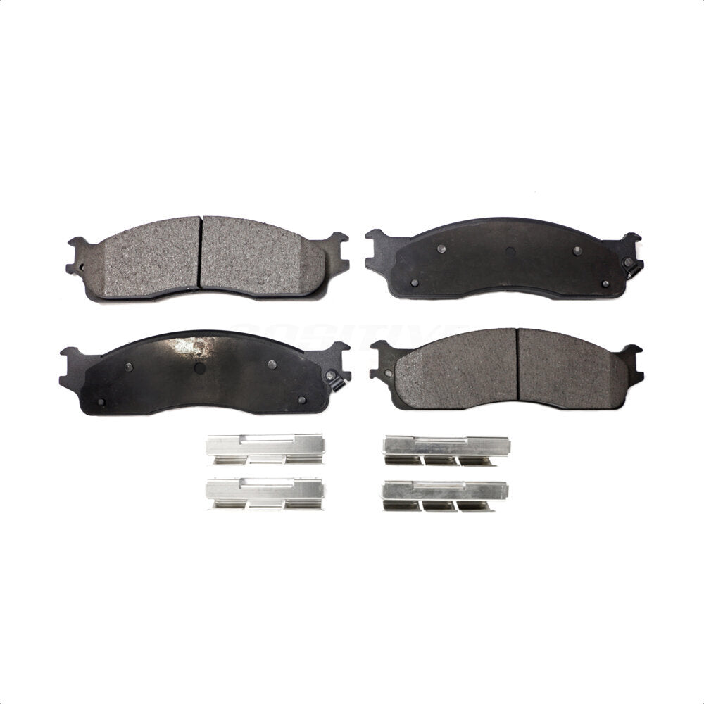 Front Semi-Metallic Disc Brake Pads PPF-D965 For Dodge Ram 2500 1500 3500
