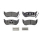 Rear Semi-Metallic Disc Brake Pads PPF-D981 For Jeep Liberty Ford Explorer Wrangler Sport Trac Mercury Mountaineer TJ