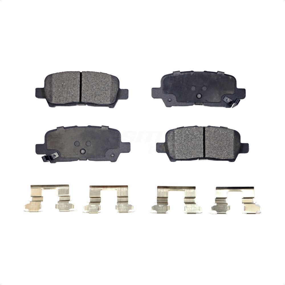 Rear Semi-Metallic Disc Brake Pads PPF-D999 For Chevrolet Impala Pontiac Grand Prix Buick LaCrosse Limited Allure