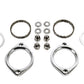 Precision Works Flange Gasket Hardware For Harley Davidson Exhaust Install Kit 84-15