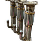 PLM K-Series K24 K20 FG Header V2 with Bolt-On Catalytic Converter